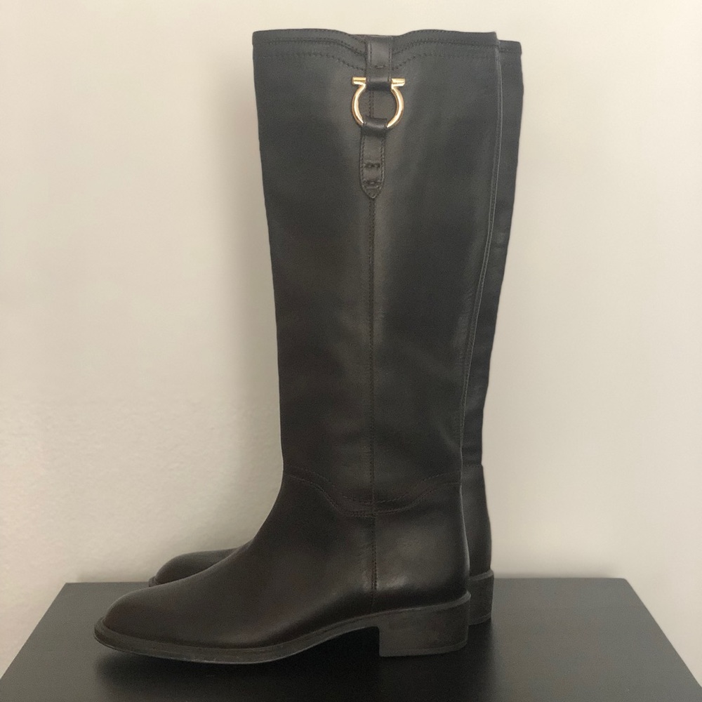 Salvatore Ferragamo Riding Boots - Picture 2 of 5
